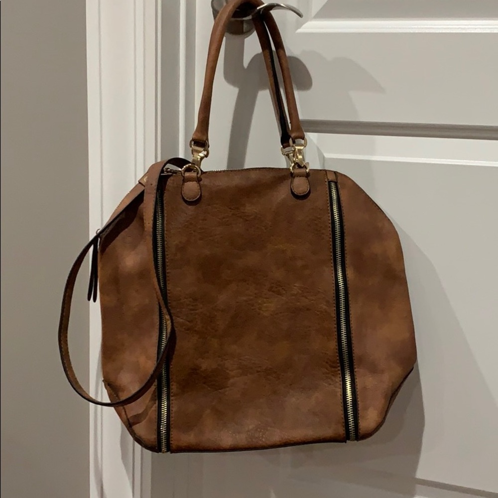 Brown handbag